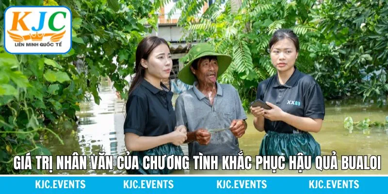 Giá trị nhân văn mà thiện nguyện KJC mang lại Giá trị nhân văn mà thiện nguyện KJC mang lại