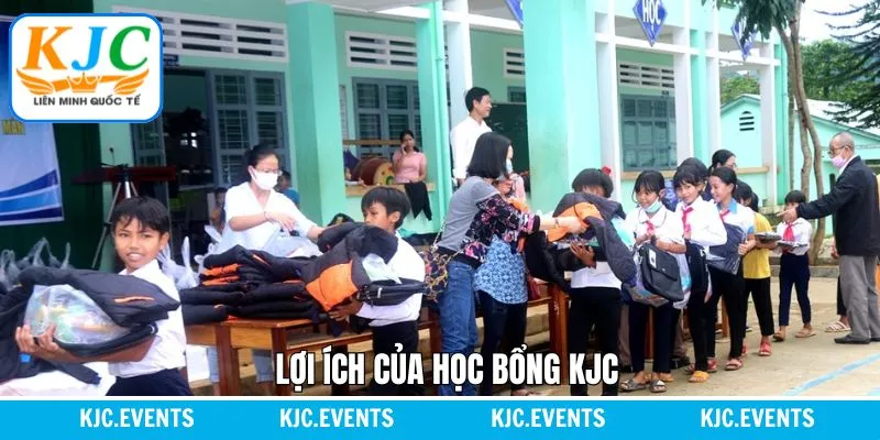 Học bổng của KJC đem đến nhiều lợi ích cho người nhận